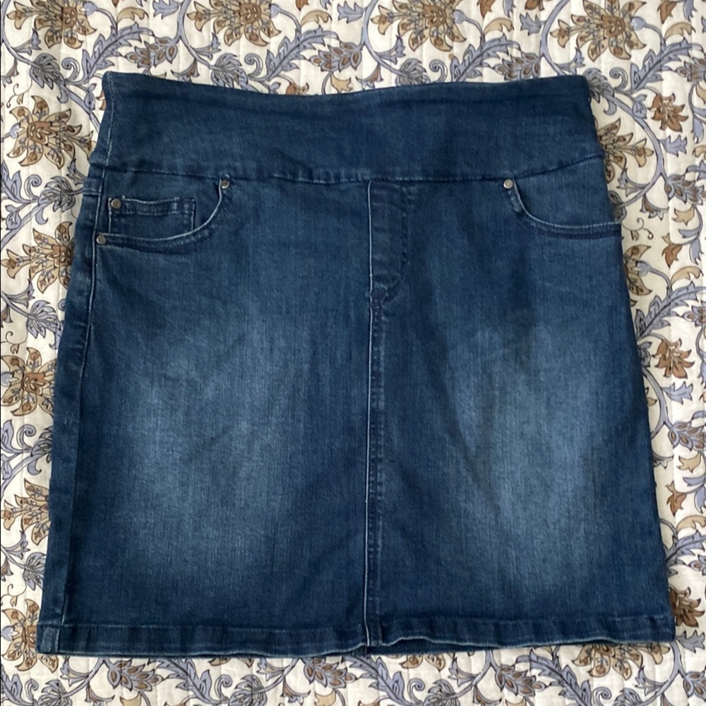 Denim Blue Women's Pull-On Skort